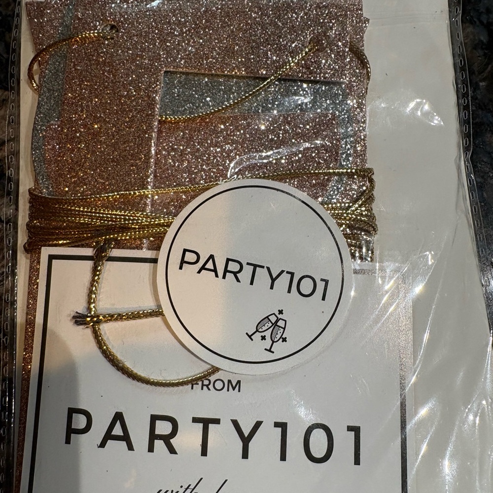 Party101 Glitter Banners and Kids Party Supplies